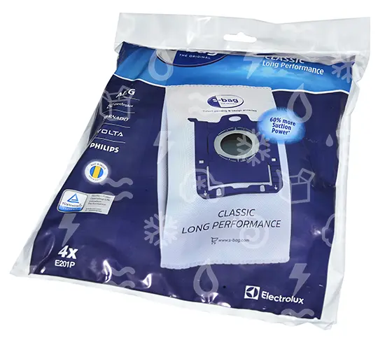 sáčky z mikrovlákna AEG / ELECTROLUX, 4ks, E201